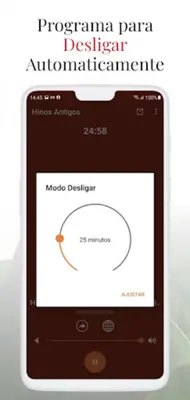 Rádio Hinos Antigos Evangélica android App screenshot 1